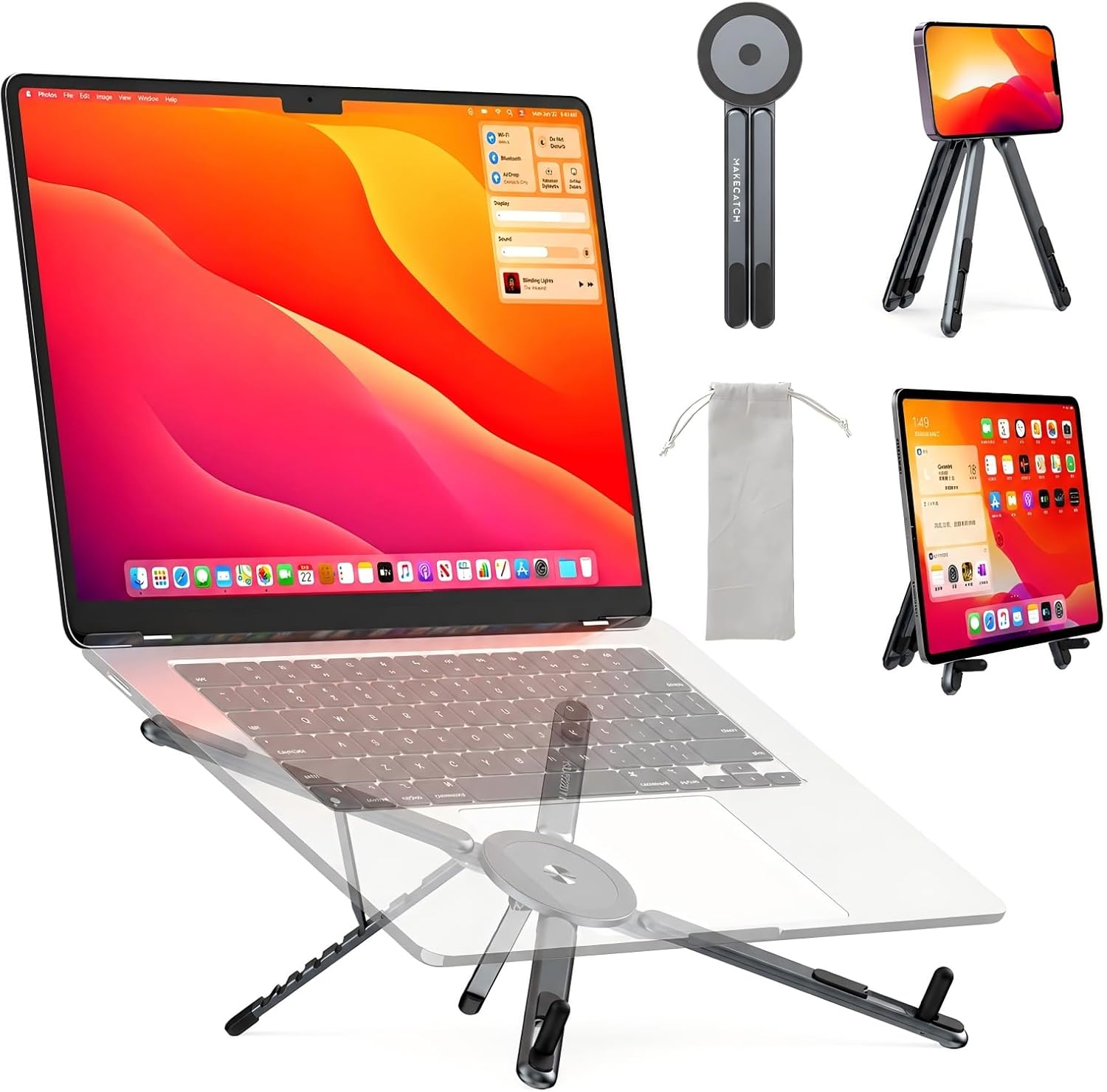 JRC Foldable Laptop Stand Review: The Budget Titan of Portable Ergonomic Lifting