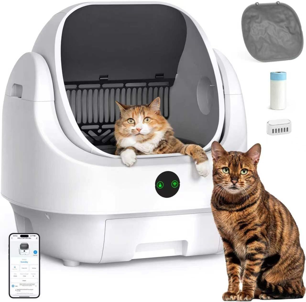 UAHpet Scoop-Free Self-Cleaning Litter Box Review: The Chinese Contender to Litter-Robot