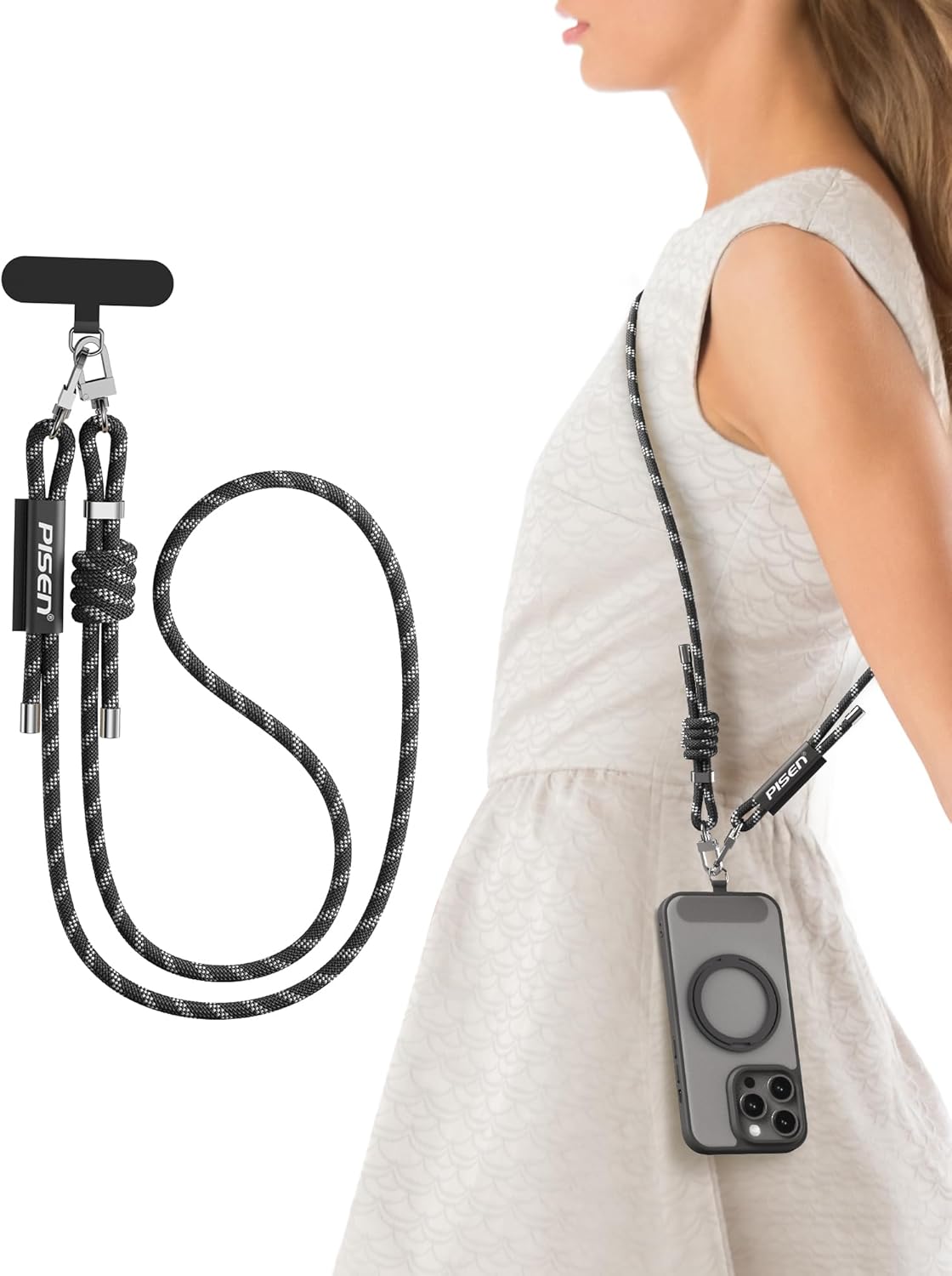 Pisen Universal Phone Lanyard Strap Review: The Trendy Hands-Free Phone Accessory