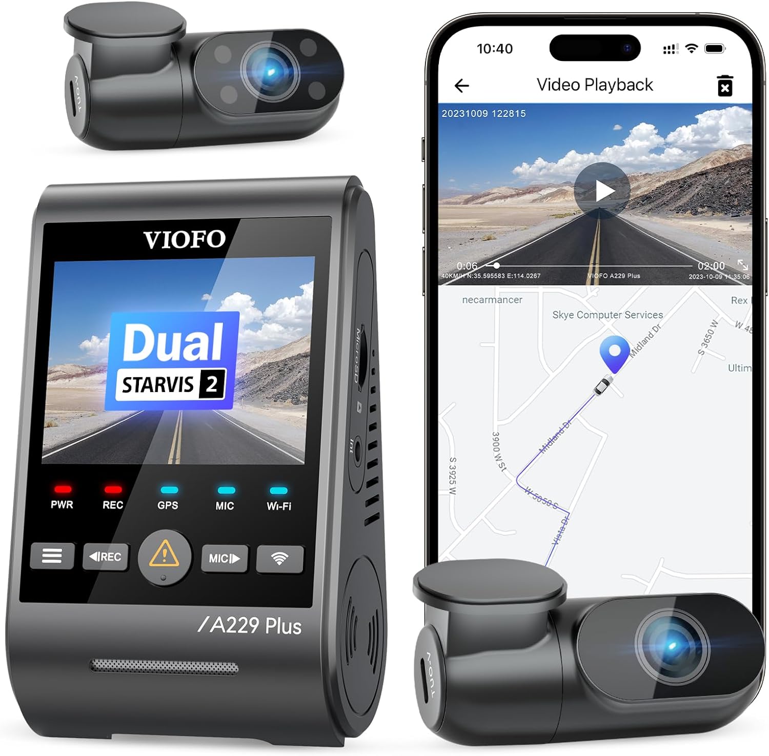 VIOFO A229 Pro 4K Dash Cam Review: Best 3-Channel with Sony STARVIS 2 Sensor
