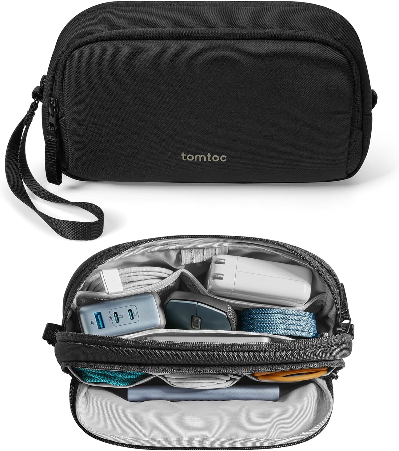 Baseus Tech Organizer Pouch Review: Cable Chaos Solved at ¥39
