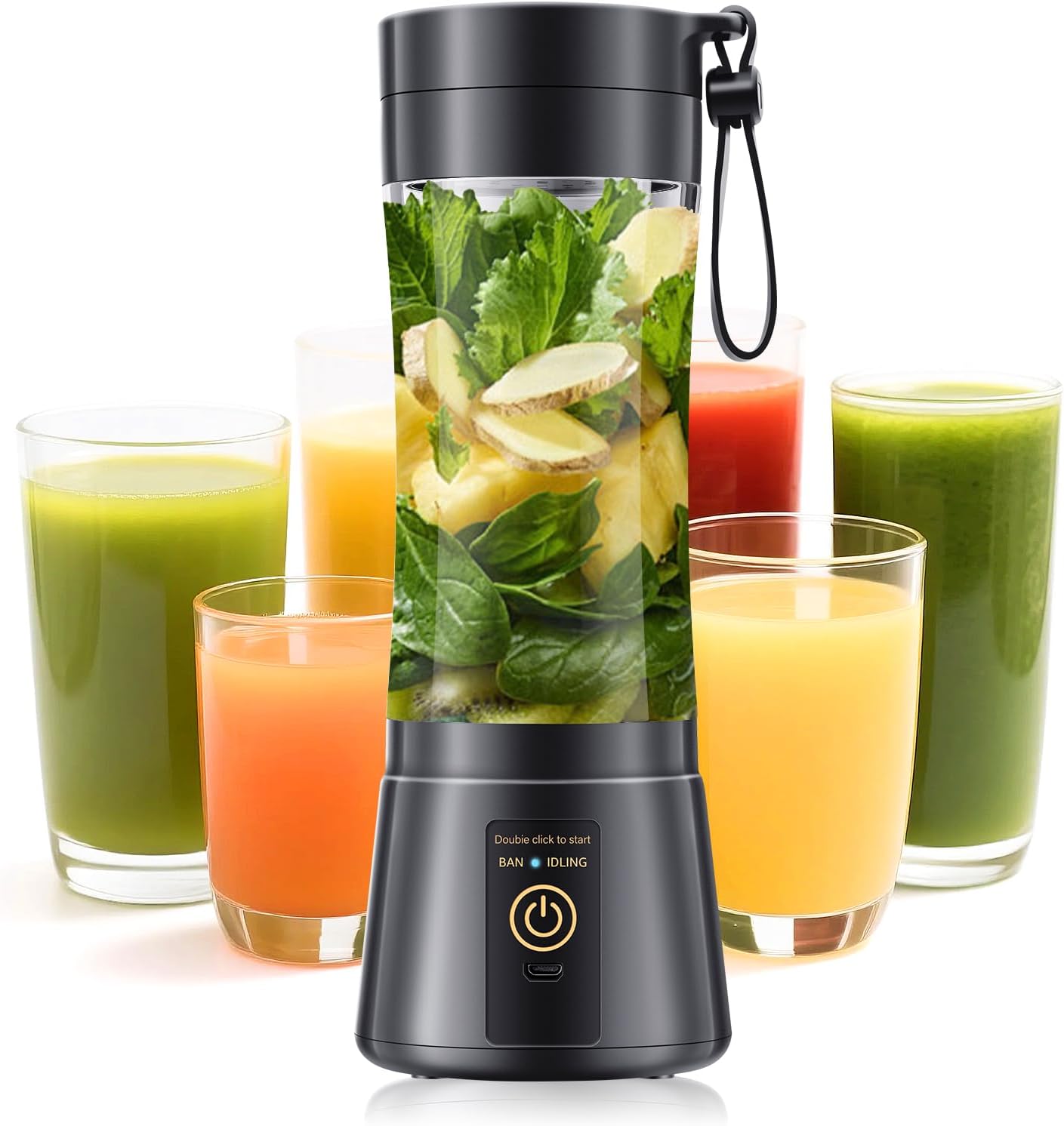 Bear Portable Blender 300ml Review: USB-C Rechargeable Personal Juicer