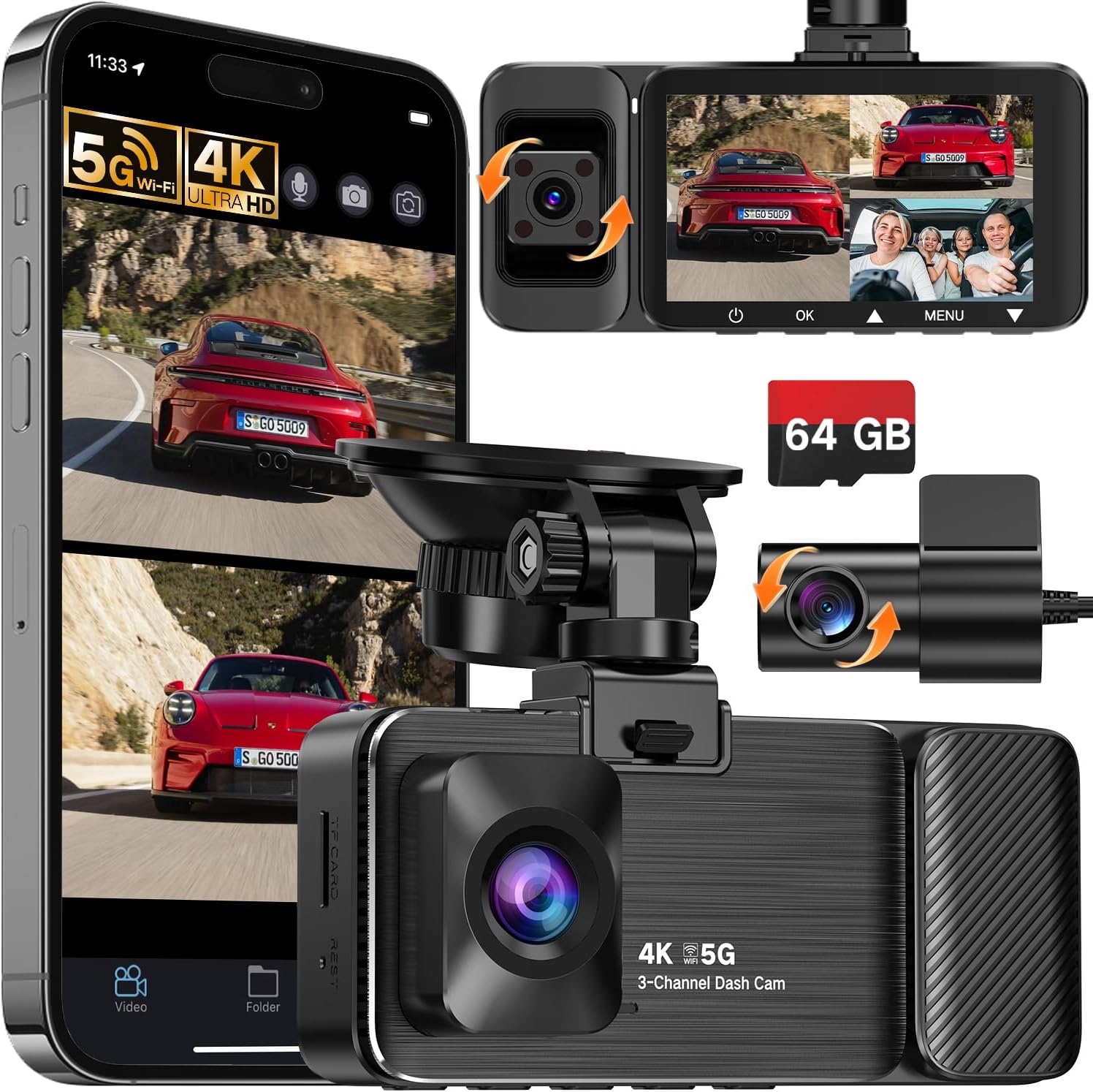 Best Dash Cams 2026 Guide: Budget 4K and 1080P Dash Cams