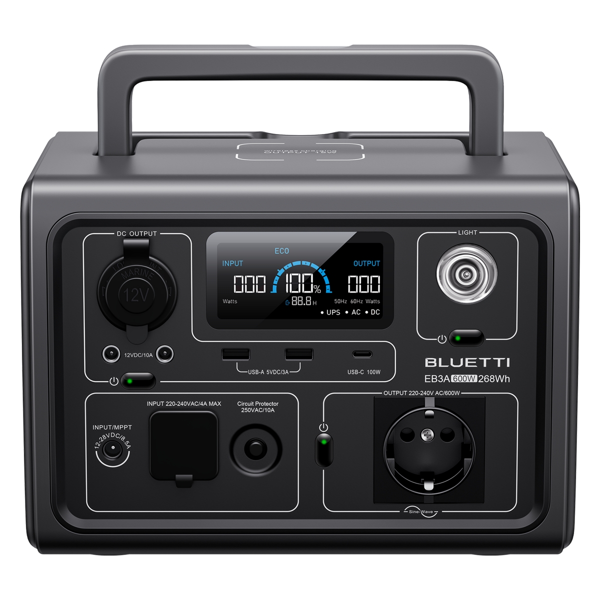 Bluetti EB3A Review: The 268Wh Portable Power Station for Weekend Warriors