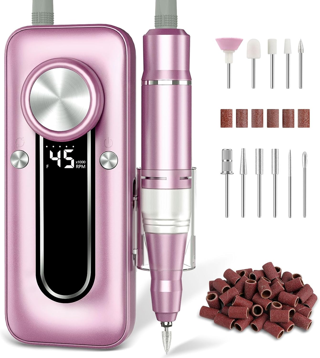 KONKA Electric Nail File Set Review: Rechargeable Manicure Essentials