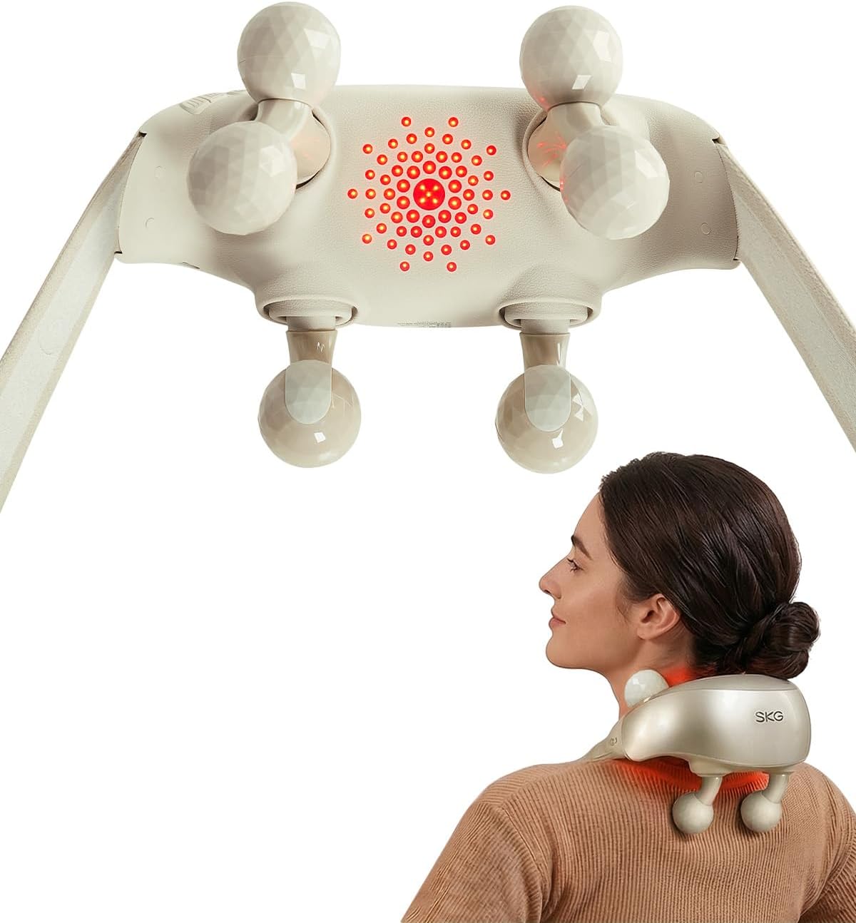 SKG F5 Hot Compress Massager Review: Portable Neck Relief on the Go