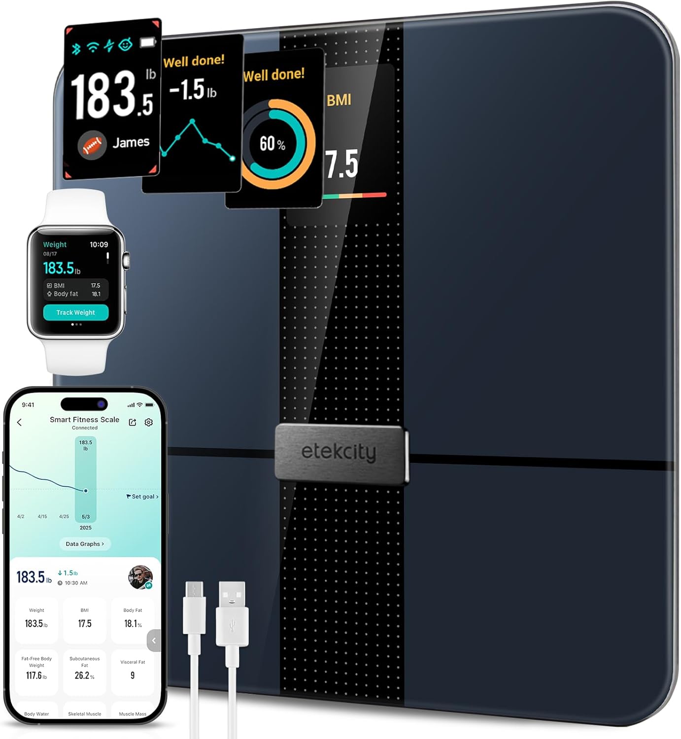 Surmount Body Fat Scale Smart Review: Budget Body Composition Tracking