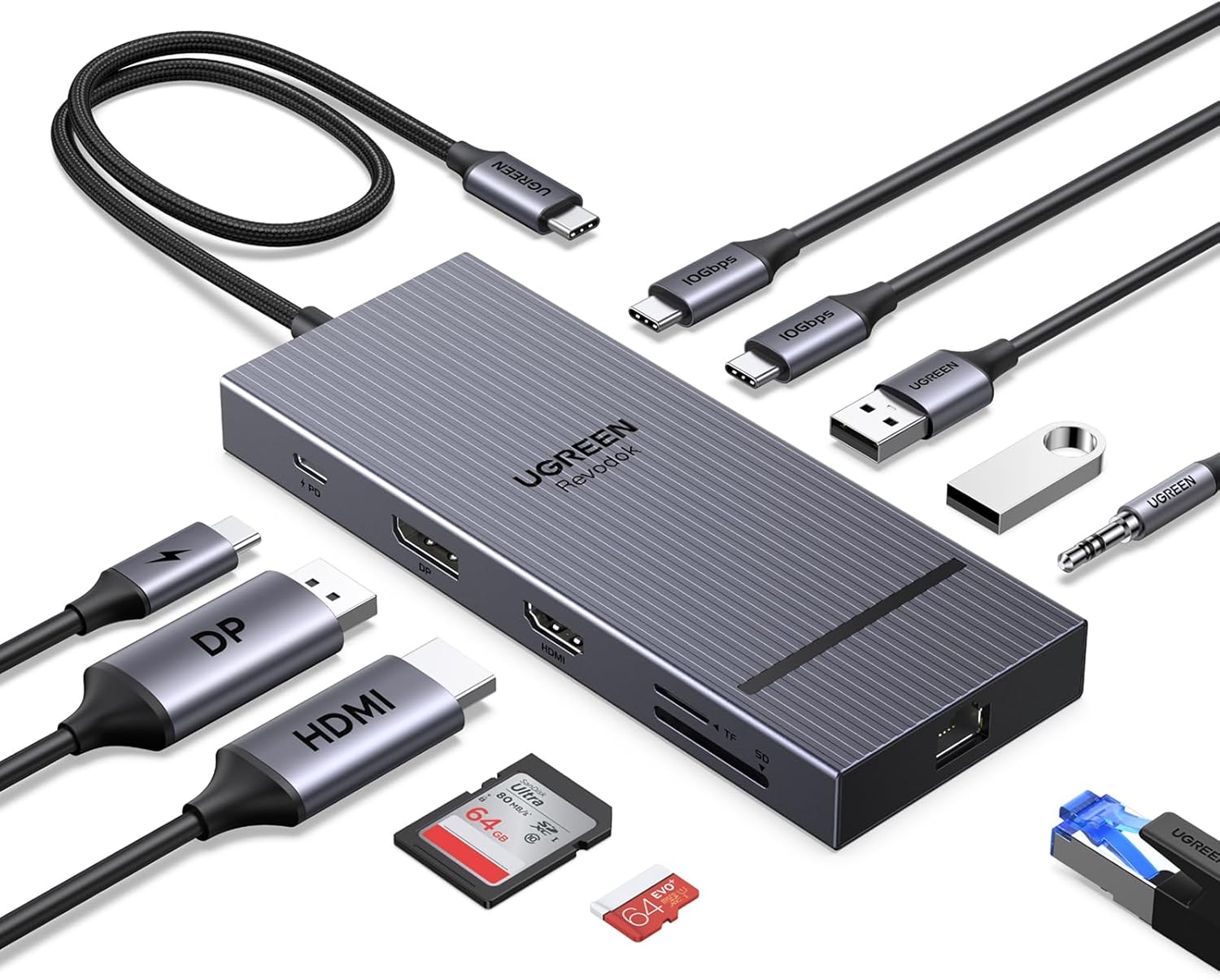 UGREEN 11-in-1 USB-C Hub Review: Triple Display Desktop Workstation Hub