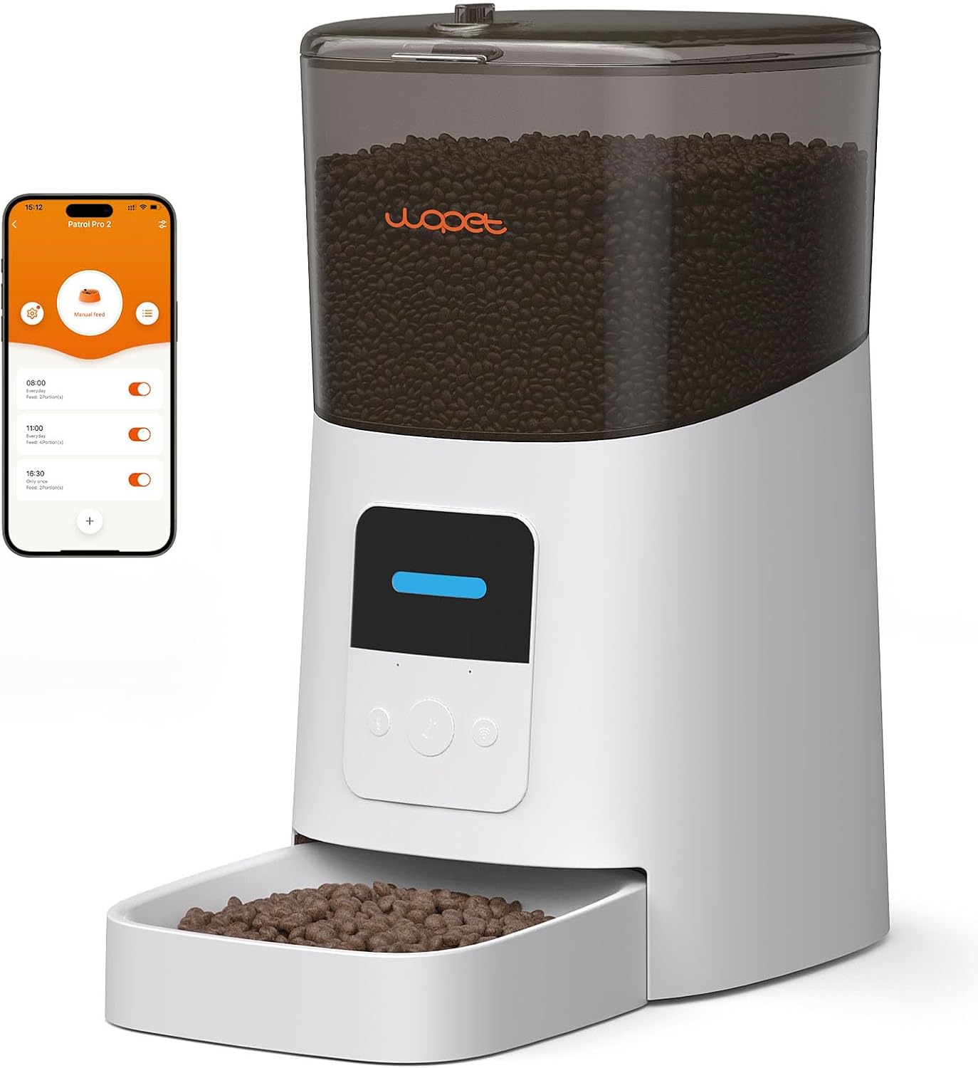 WOPET Automatic Pet Feeder Review: Budget Timer Feeder With 15,000+ Reviews